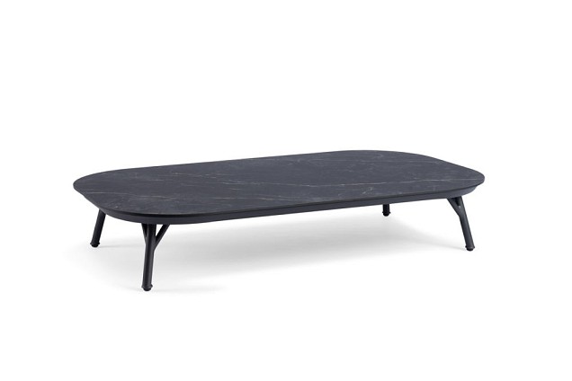 Nora Coffee Table Large Trespa Marble 140x80x35 cm. ~
