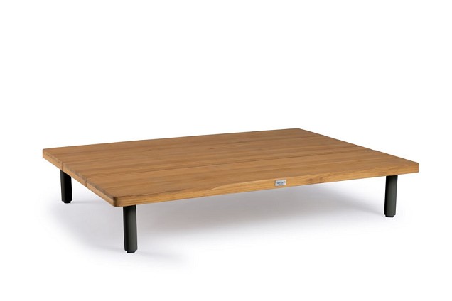 Kytsu Teak Lounge Table Charcoal