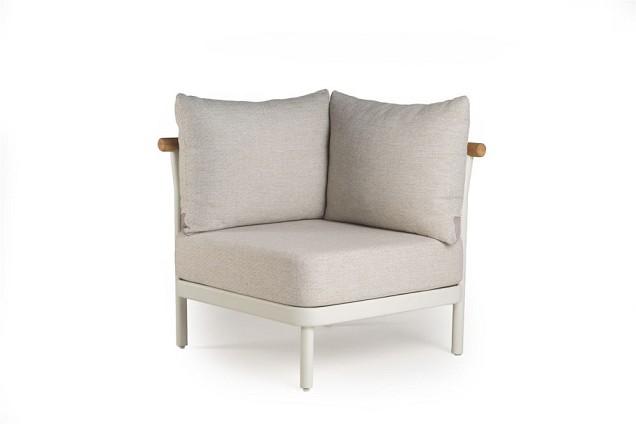 Hiuri Lounge Small Corner Creme White ~