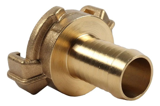 GK-snelkoppeling met slangtule  Ø 18-23 mm messing in blister ~