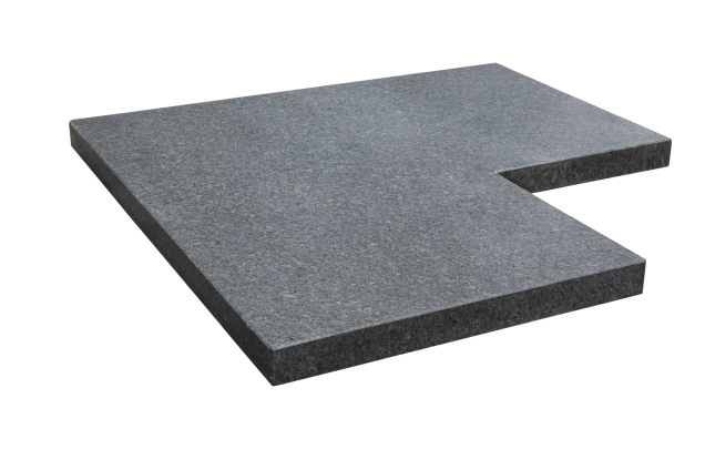 Hoek vijverrand Pacific Waterjet 50-30x50x3 cm ~
