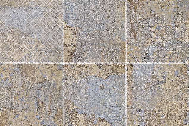 Cerasun Catania Decor Multi 60x60x4 cm. ~