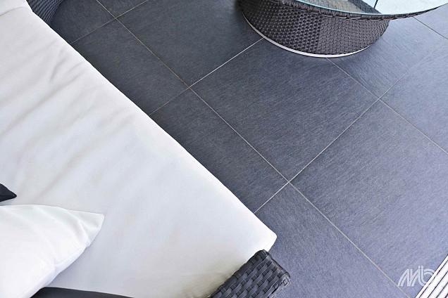 Alcorcon zwart 60x60x2 cm. RT (uitlopend 2025) ~