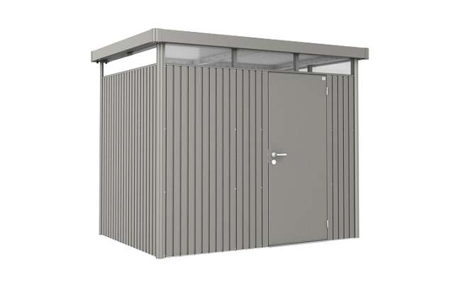 Berging HighLine Gr. H2 kwartsgrijs metallic standaard deur ~