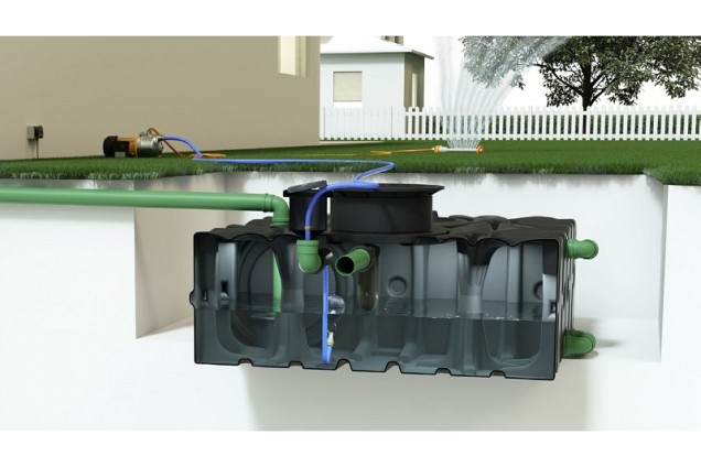 Rain4Me Basic 2000l tank 223x124x125 ~