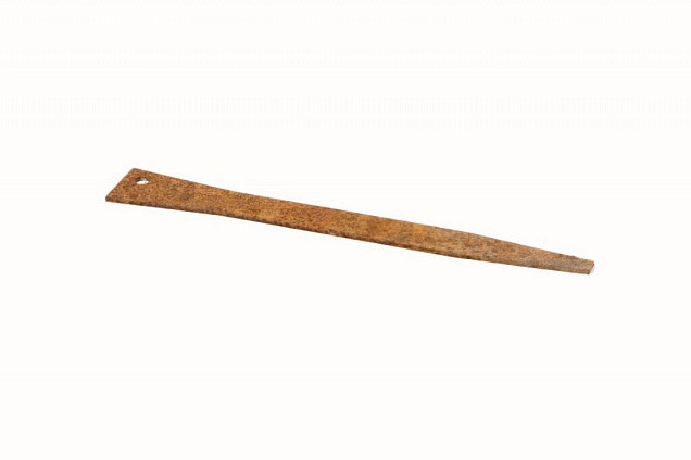 Mevosteel extra verankeringspen 40,6 cm. ongecoat (Corten) ~