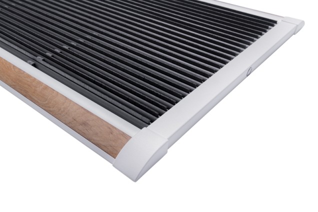 RiZZ Outdoor mat White with Teak 90x60 cm. Normal ~