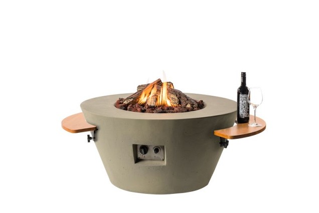 Cone taupe 96x96x46cm~