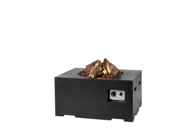 Rechthoek klein zwart 80x60x40cm~