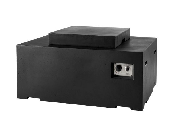 Rechthoek zwart 107x80x46cm~