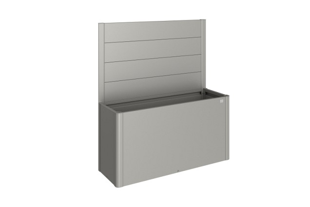 Schutting voor Kweekbed Belvedere (1Stk) zonder Acrylglas Gr. 100 kwartsgrijs-metallic ~