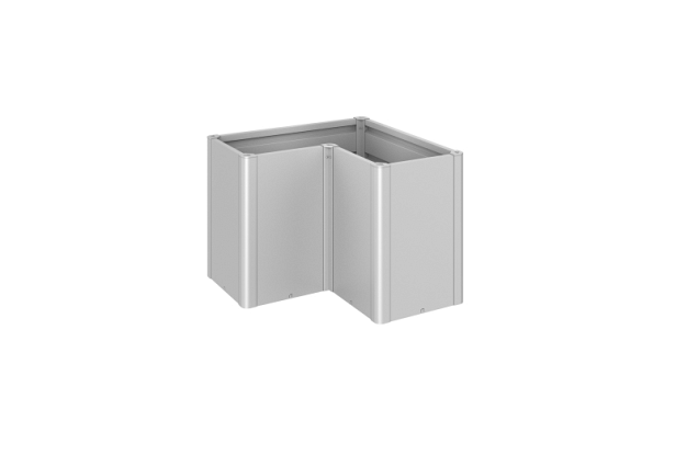 Kweekbed Belvedere MAXI Gr. L100 zilver-metallic ~