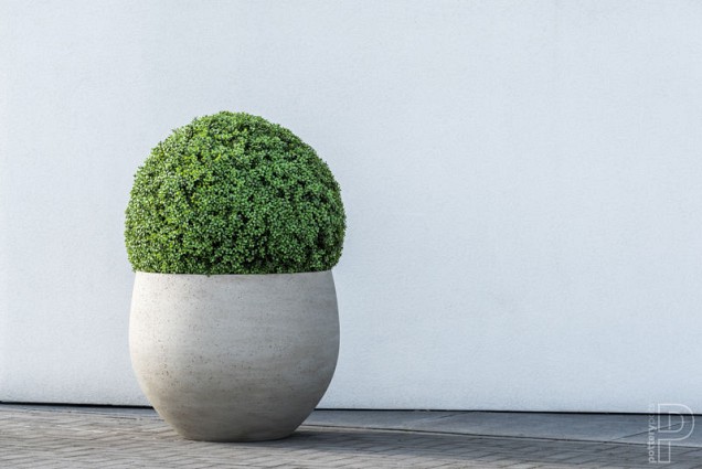 Pottery Pots plantenbak Orb M Grey Washed ø48x43 cm ~