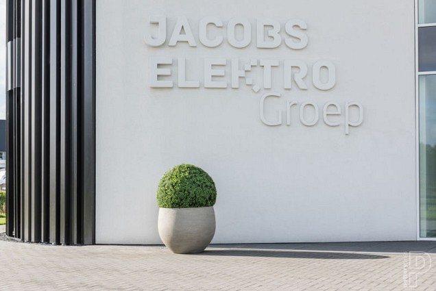 Pottery Pots plantenbak Mini Orb S Grey Washed ø18x15 cm ~