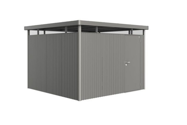 Berging HighLine Gr. H6 kwartsgrijs met. Met standaard deur ~