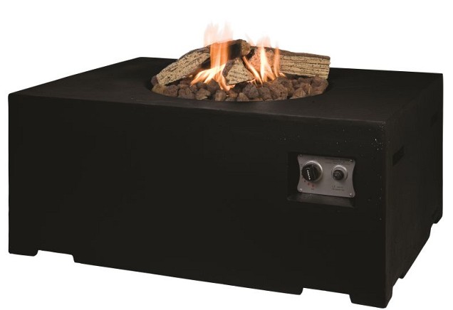 Rechthoek zwart 107x80x46cm~