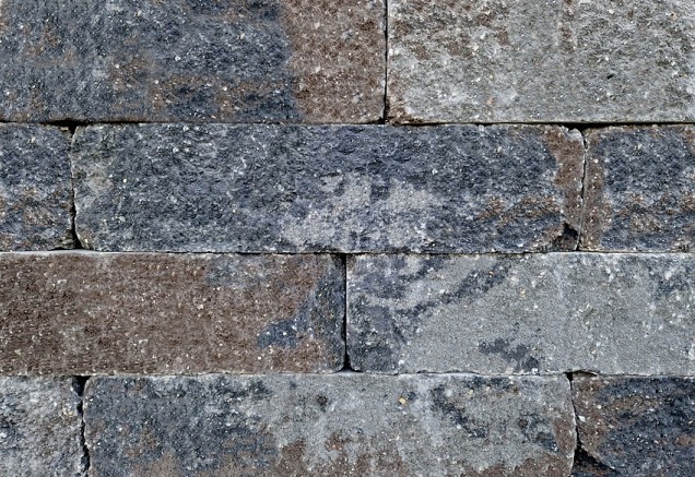 Rockwall XL Rolde getrommeld 60x15x15 cm. ~