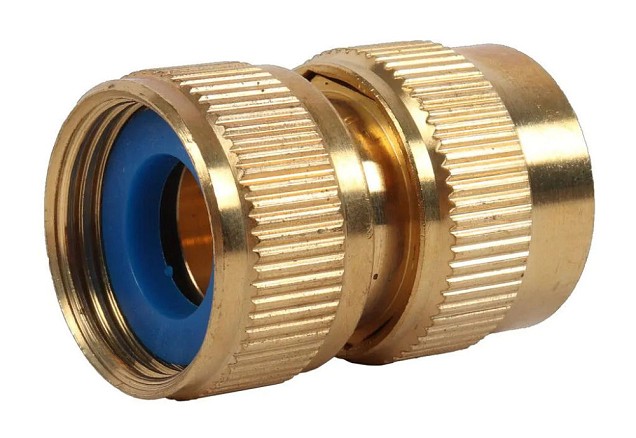 Snelkoppeling met inwendige draad 3/4" messing in blister ~
