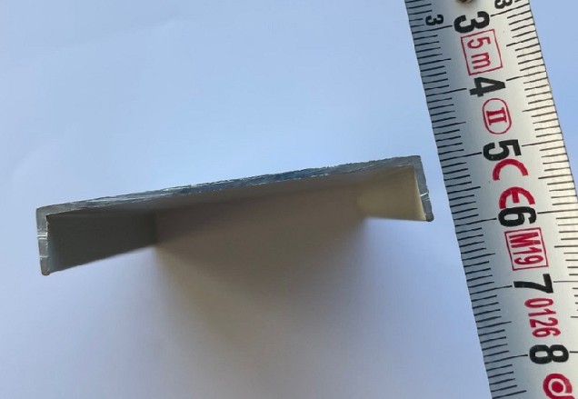 Verasol Profiline Rubberafdekker L=7000mm, Kleur: n.t.b. ~