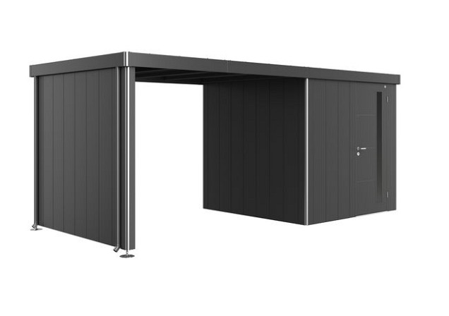 Zijwand voor Zijdak voor berging Neo Gr. 3A/3B/3C/3D donkergrijs-metallic ~