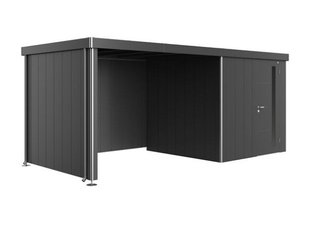 Zijwand voor Zijdak voor berging Neo Gr. 4A/4B/4C/4D donkergrijs-metallic ~