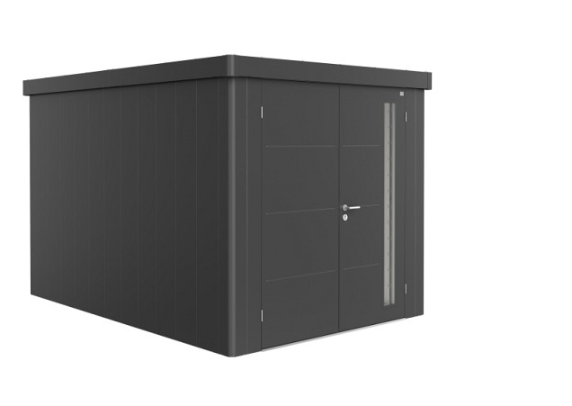 berging Neo 4B dubbele deur, donkergrijs-metallic ~