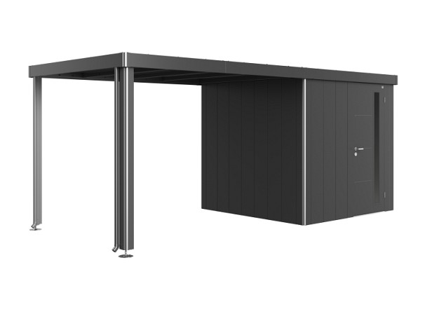 Zijdak voor berging Neo Gr. 2A/2B/2C/2D donkergrijs-metallic ~