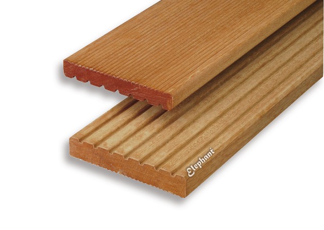 Bangkirai decking glad 2,5x14,5 cm