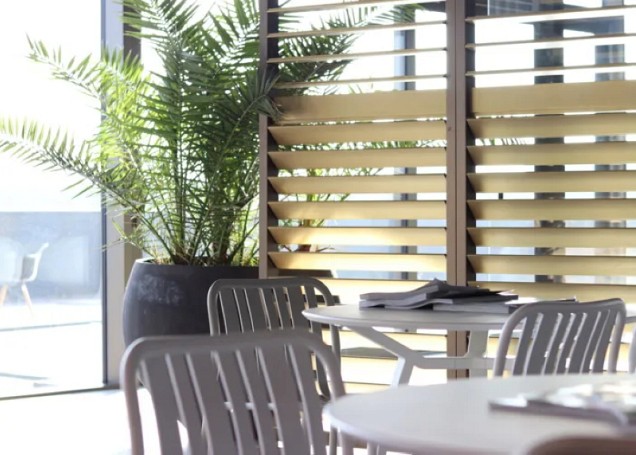 Fortis Flex Alu 2.0 lamellensysteem (kantelbaar), breedte 50 cm, lengte 50 cm. Antraciet. ~