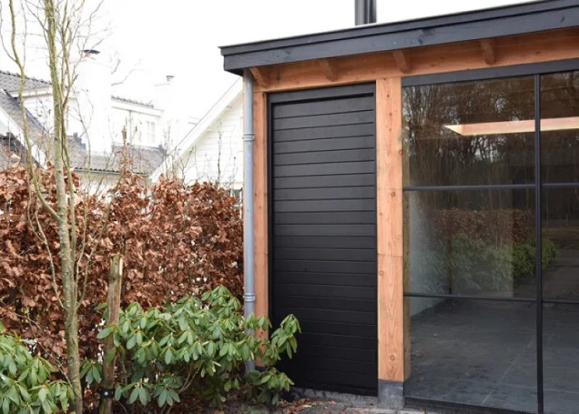 Fortis Flex Alu 2.0 lamellensysteem (kantelbaar), breedte 50 cm, lengte 50 cm. Antraciet. ~