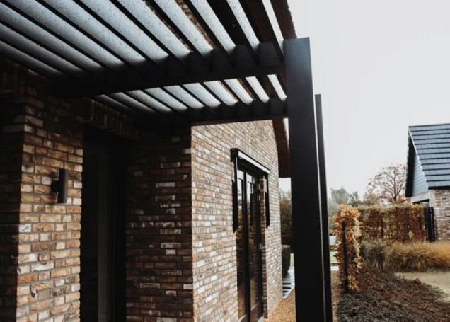 Fortis Alu lamellensysteem, breedte 50 cm, lengte 50 cm. Kleur: antraciet. ~