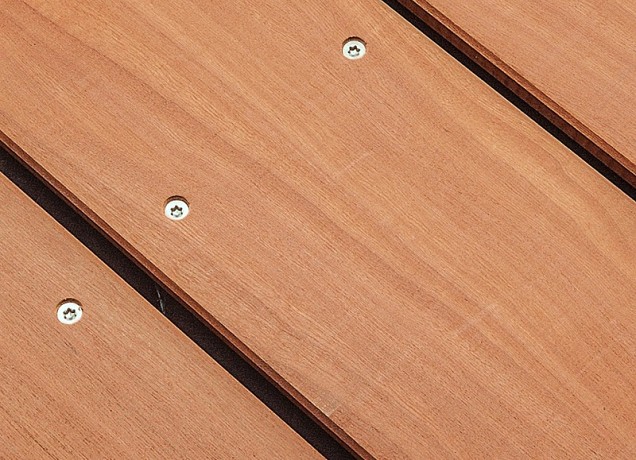 Afri-Kulu 21x145 mm. L=155 cm. terrasplank glad P410 ~