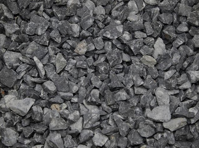 Basaltsplit zwart 1-3 mm. - zak á 25 kg. ~