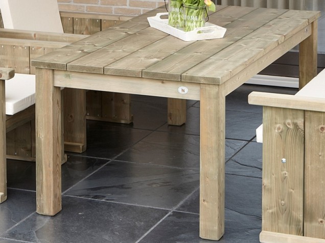 Tafel Lisse 100x180 cm geïmpregneerd Aktie OP=OP ~