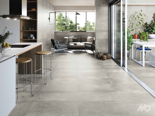 G-Stone Silver natural 60x60x1 cm. ~