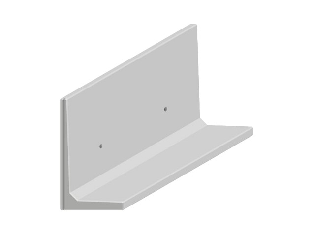Keerwand LX (HxBxV) 100x200x60 cm.(prijs af fabriek)  ~