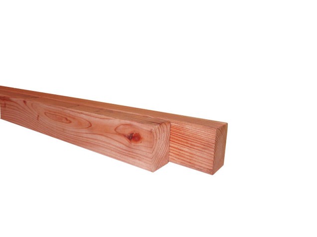 Douglas fijnbezaagde regel 4.5x7.5x300 cm onbehandeld ~