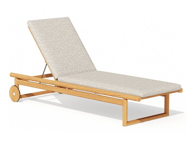 Oasis Sun Lounger Teak ~