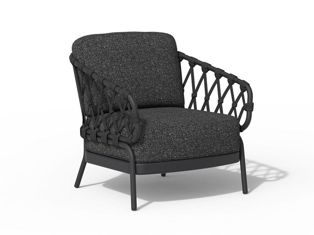 Natal Lounge Chair Charcoal ~