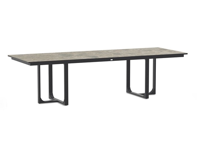 Nida Alu Dining Table Dekton Ceppo 280x100 cm Charcoal ~
