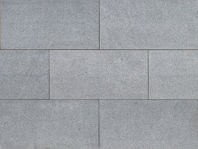 Donker grijs graniet G654 gevlamd 60x30x3 cm. ~