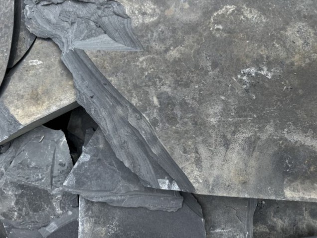 Nippon Pure Black flagstones x2,5 cm. OP=OP