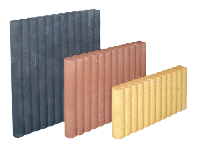 Minirondoband bruin 50x25x6 cm. ~