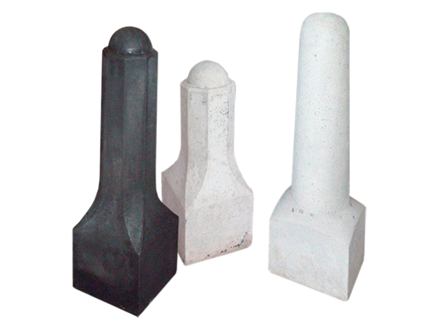 Amsterdammertje grijs groot 105 cm. ~