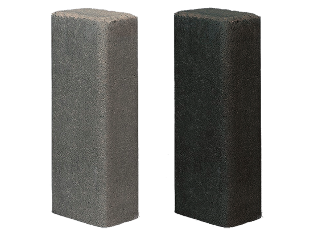 Pallisade rustiek grijs 40x16,5x11 cm. ~