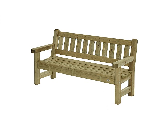 Parkbank Zeist robuust 180cm 3- zits geïmpregneerd~