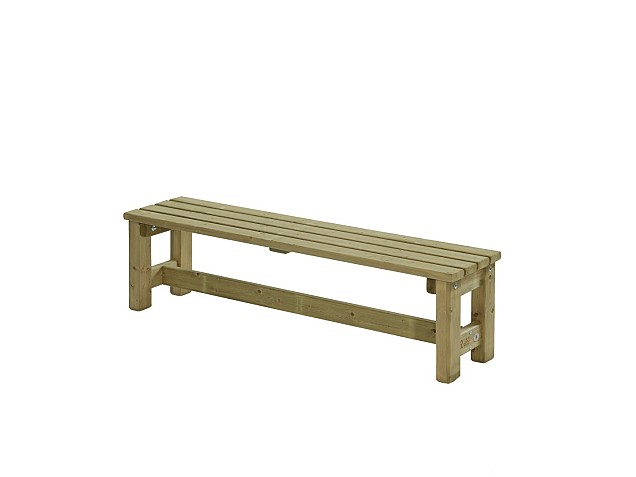 Bank Zeist zonder leuning 180cm ~