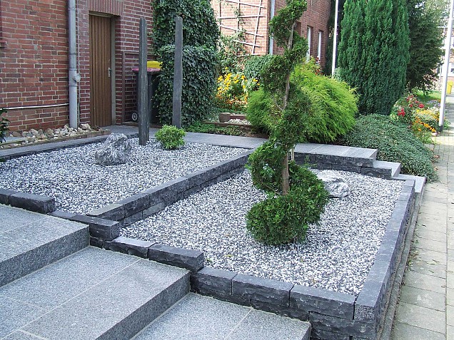 Nero Blanco split 8-16 mm. - 1 m³ BigBag á 1500 kg. ~