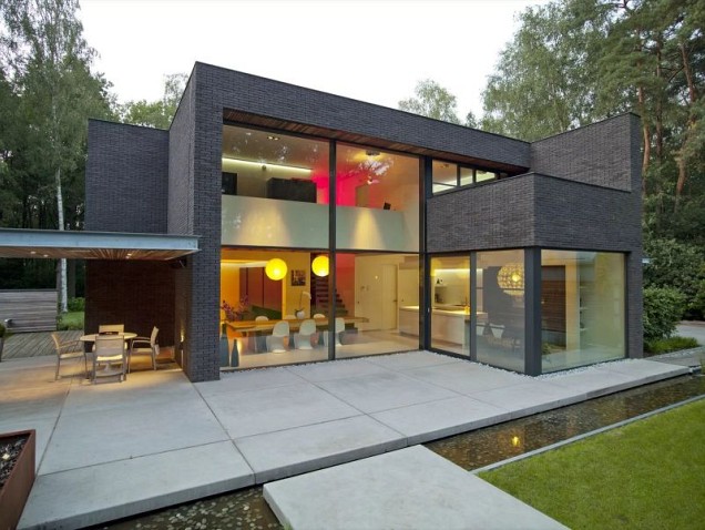 Eurodal Residential Antracito 100x100x14 cm. R3 mm. (prijs af fabriek) ~