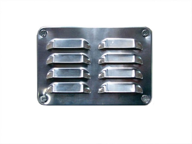 Ventilatierooster, per 2 stuks. ~